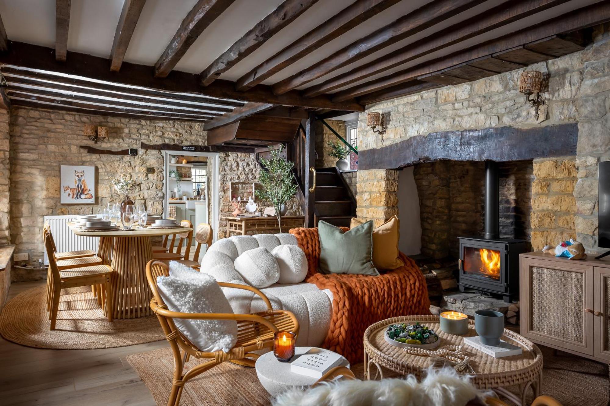 Bourton Scandi Chic Authentic Cottage Dış mekan fotoğraf